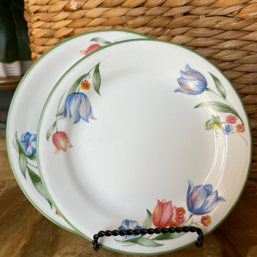 Corelle tulip discontinued salad plates